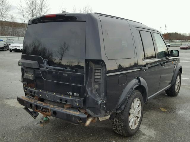 SALAE25446A401043 - 2006 LAND ROVER LR3 SE BLACK photo 4