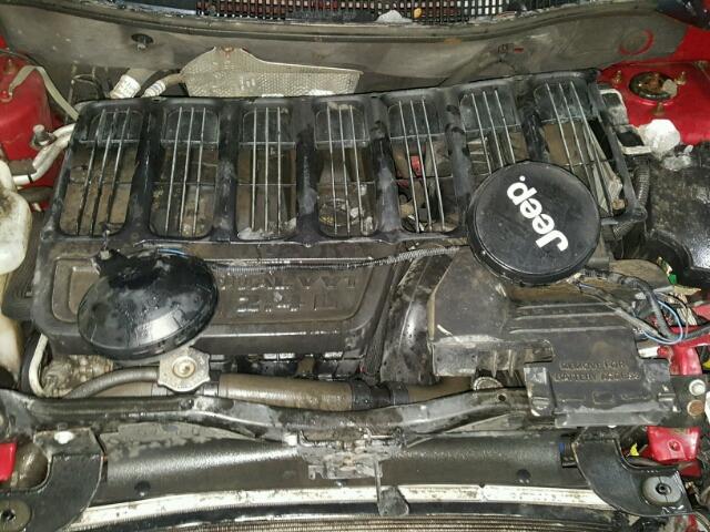 1J8FF47W78D513351 - 2008 JEEP COMPASS SP RED photo 7