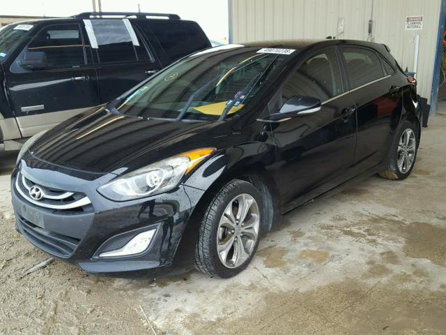 KMHD35LE3DU036823 - 2013 HYUNDAI ELANTRA GT BLACK photo 2