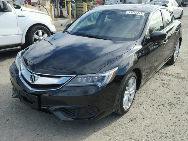 19UDE2F76GA016809 - 2016 ACURA ILX PREMIU BLACK photo 2