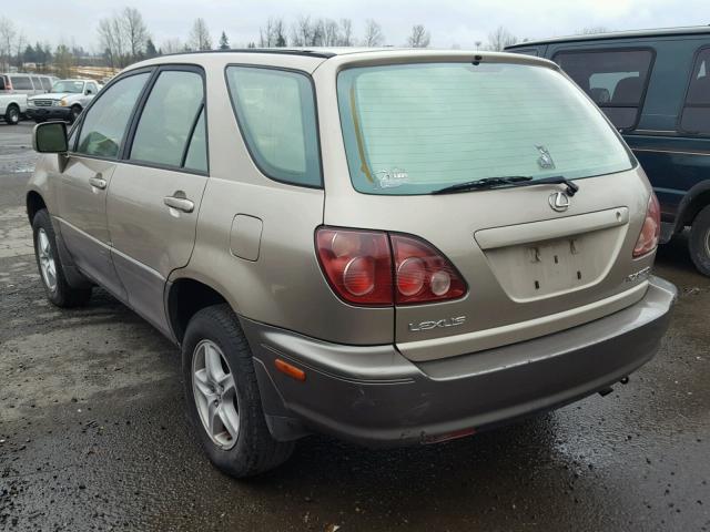 JT6HF10U9X0044851 - 1999 LEXUS RX 300 SILVER photo 3