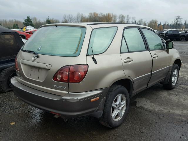 JT6HF10U9X0044851 - 1999 LEXUS RX 300 SILVER photo 4