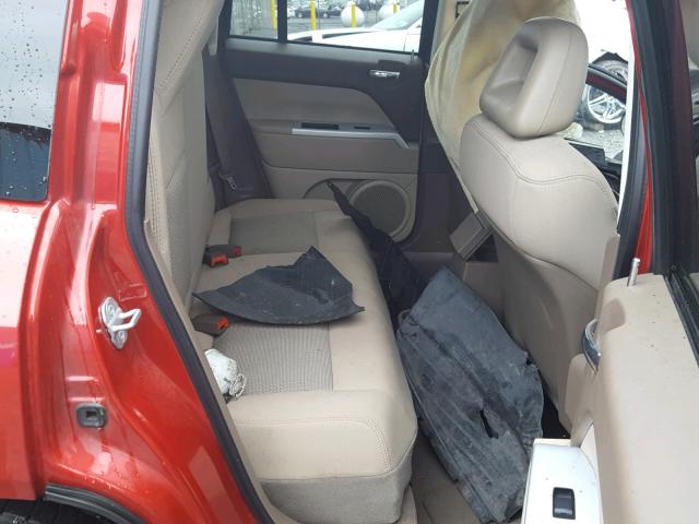 1J8FT47WX8D672762 - 2008 JEEP COMPASS SP 红色 照片 6