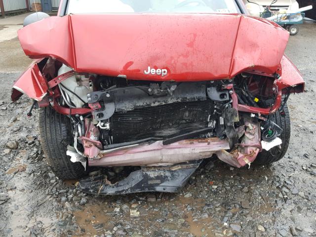 1J8FT47WX8D672762 - 2008 JEEP COMPASS SP 红色 照片 9