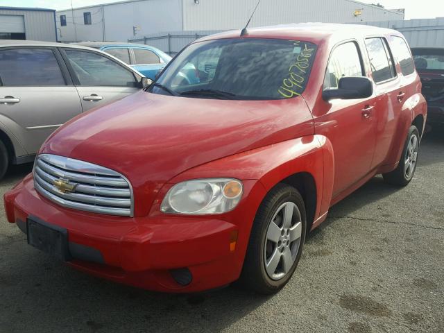 3GNBAADB8AS582860 - 2010 CHEVROLET HHR LS Rojo foto 2