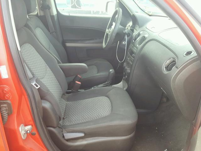 3GNBAADB8AS582860 - 2010 CHEVROLET HHR LS Rojo foto 5