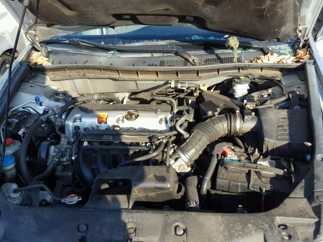 1HGCP2F31BA092322 - 2011 HONDA ACCORD LX SILVER photo 7