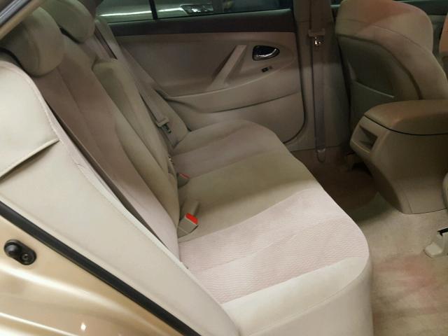 4T1BF3EK8AU014379 - 2010 TOYOTA CAMRY BASE BEIGE photo 6