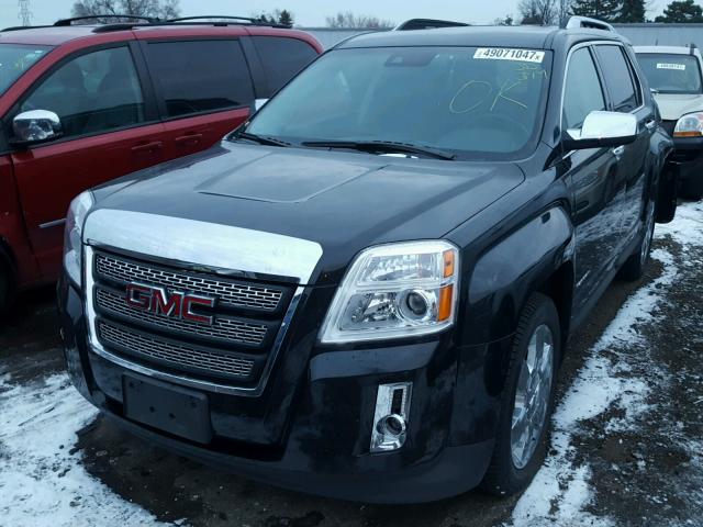 2GKFLYE37E6353437 - 2014 GMC TERRAIN SL BLACK photo 2