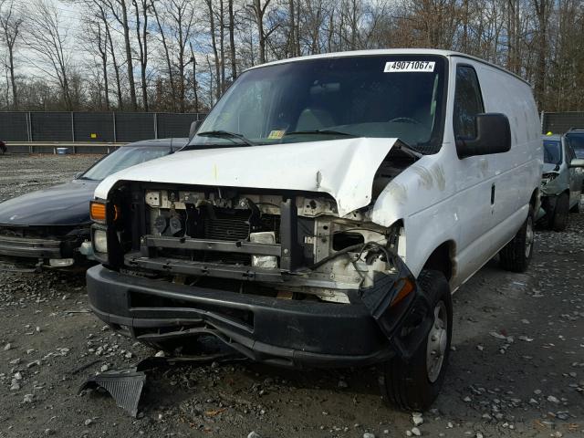 1FTNE14W48DA72951 - 2008 FORD ECONOLINE WHITE photo 2