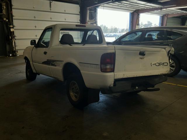 1FTCR10A5RPA86637 - 1994 FORD RANGER WHITE photo 3