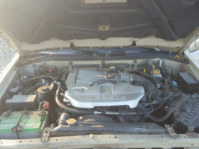 JN8DR09Y12W705541 - 2002 NISSAN PATHFINDER TAN photo 7