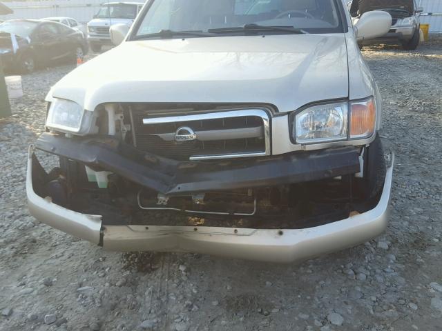 JN8DR09Y12W705541 - 2002 NISSAN PATHFINDER TAN photo 9