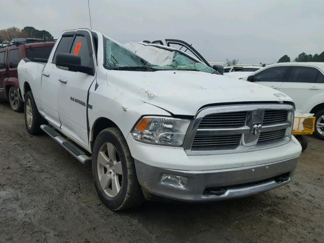 1C6RD7GT2CS339637 - 2012 DODGE RAM 1500 S WHITE photo 1