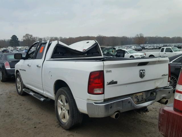 1C6RD7GT2CS339637 - 2012 DODGE RAM 1500 S WHITE photo 3