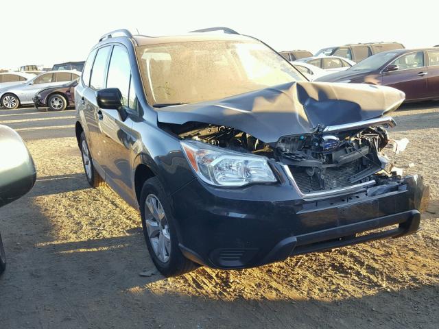 JF2SJAEC3EH544663 - 2014 SUBARU FORESTER 2 BLACK photo 1