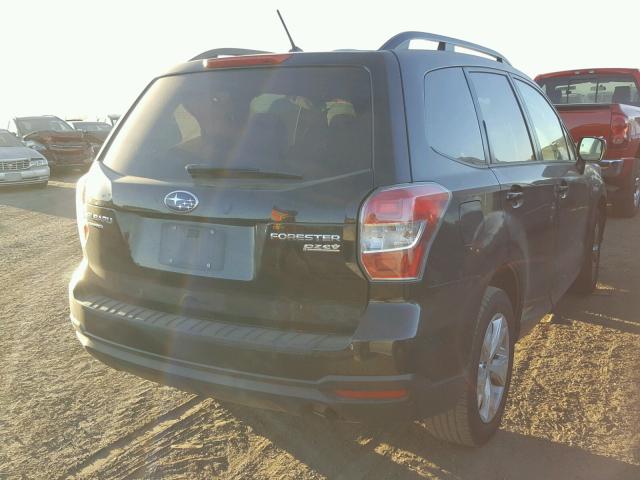 JF2SJAEC3EH544663 - 2014 SUBARU FORESTER 2 BLACK photo 4