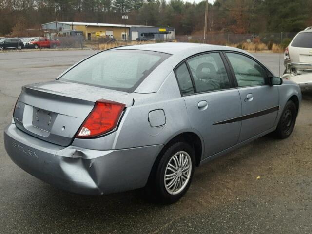 1G8AJ52F03Z158977 - 2003 SATURN ION LEVEL BLUE photo 4