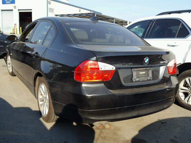 WBAVB13516PT03654 - 2006 BMW 325 I BLACK photo 3