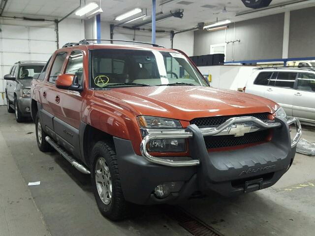 3GNEK13T23G125942 - 2003 CHEVROLET AVALANCHE ORANGE photo 1