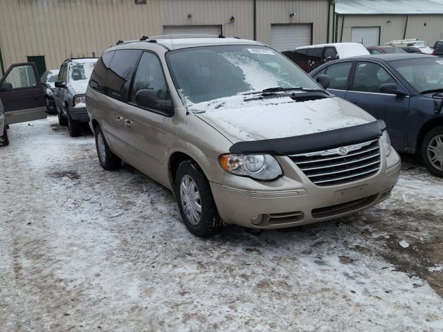 2C8GP64L85R246680 - 2005 CHRYSLER TOWN & COU TAN photo 1