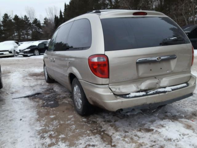 2C8GP64L85R246680 - 2005 CHRYSLER TOWN & COU TAN photo 3