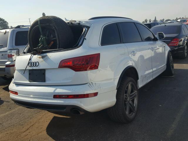 WA1DGAFE9ED012048 - 2014 AUDI Q7 PRESTIG WHITE photo 4
