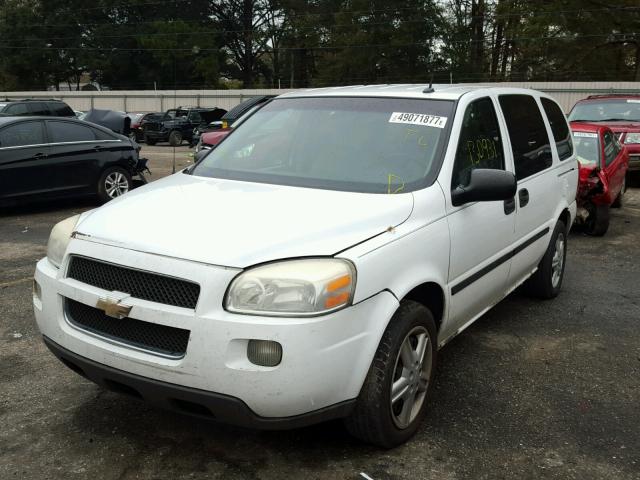 1GNDV03L85D179260 - 2005 CHEVROLET UPLANDER WHITE photo 2