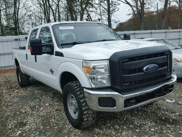 1FT8W3BT7EEB34346 - 2014 FORD F350 SUPER WHITE photo 1