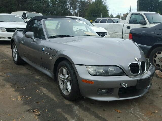 4USCN33412LK52043 - 2002 BMW Z3 2.5 GRAY photo 1