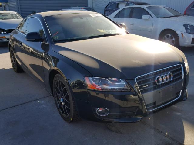 WAUDK78T29A043276 - 2009 AUDI A5 QUATTRO BLACK photo 1