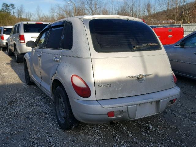 3A8FY48B28T145984 - 2008 CHRYSLER PT CRUISER SILVER photo 3