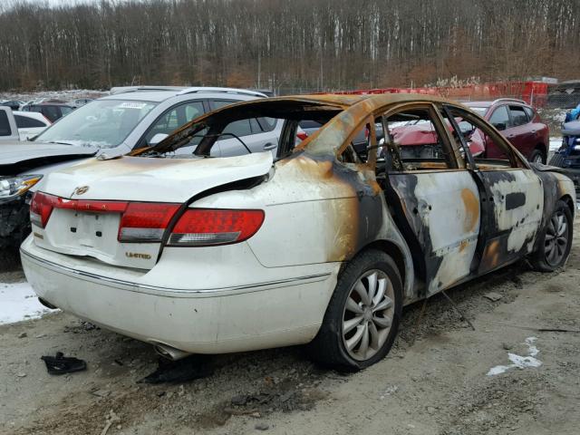 KMHFC46F86A095300 - 2006 HYUNDAI AZERA SE BURN photo 10