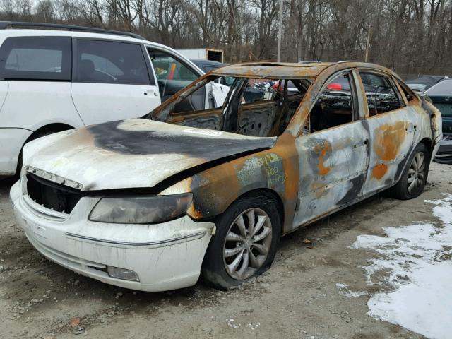 KMHFC46F86A095300 - 2006 HYUNDAI AZERA SE BURN photo 9