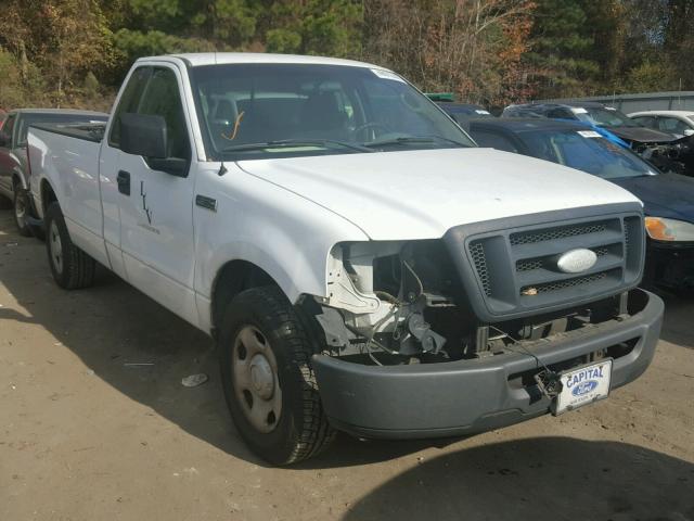 1FTRF12206NB86855 - 2006 FORD F150 WHITE photo 1