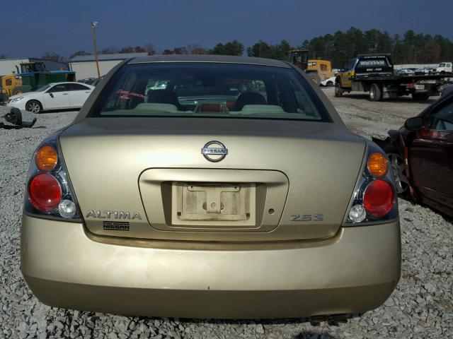 1N4AL11D44C156894 - 2004 NISSAN ALTIMA BAS GOLD photo 9