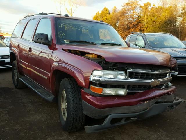 1GNEK13T84J287624 - 2004 CHEVROLET TAHOE K150 MAROON photo 1