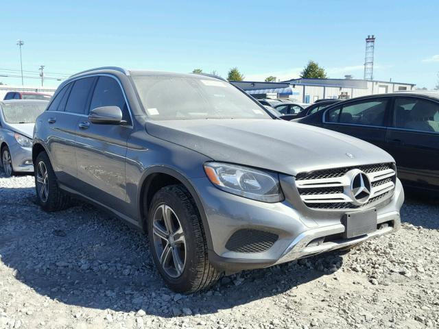 WDC0G4KB9HF161659 - 2017 MERCEDES-BENZ GLC 300 4M GRAY photo 1