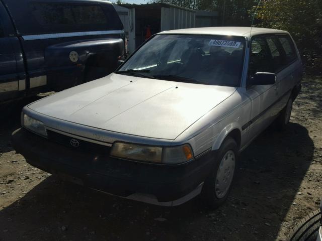 JT2SV21W0L0353392 - 1990 TOYOTA CAMRY DLX GRAY photo 2