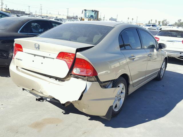 1HGFA16827L110231 - 2007 HONDA CIVIC EX GOLD photo 4