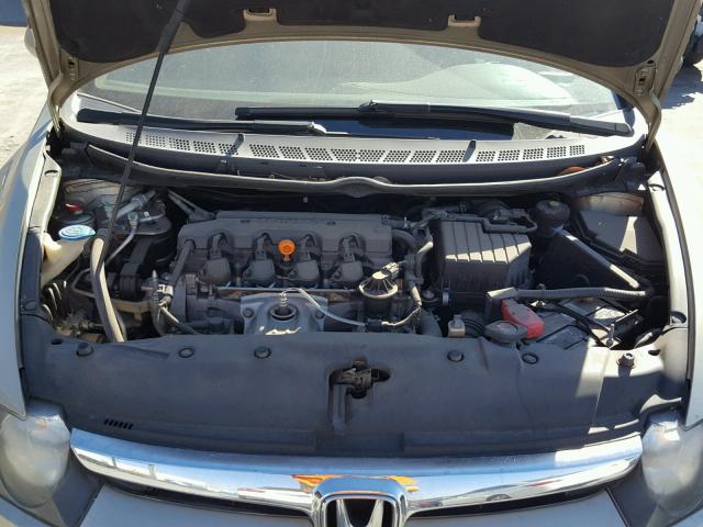 1HGFA16827L110231 - 2007 HONDA CIVIC EX ოქროსფერი ფოტო 7