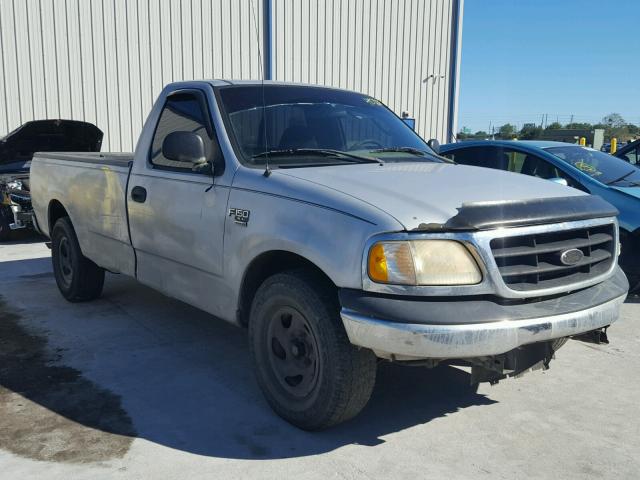 1FTRF17L12KD70537 - 2002 FORD F150 SILVER photo 1