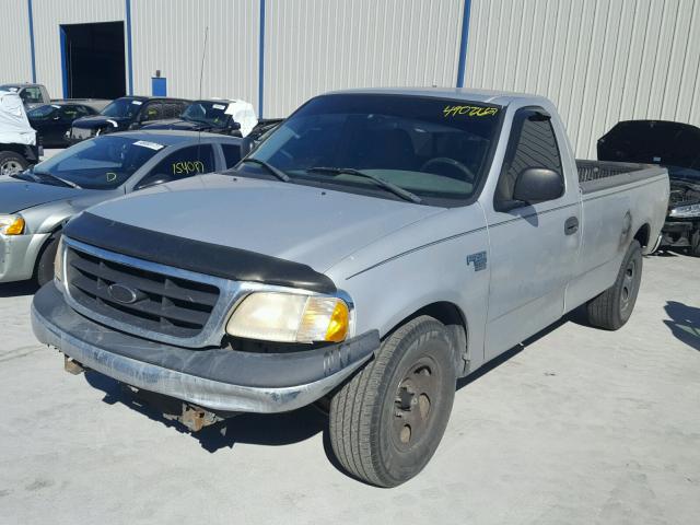 1FTRF17L12KD70537 - 2002 FORD F150 SILVER photo 2