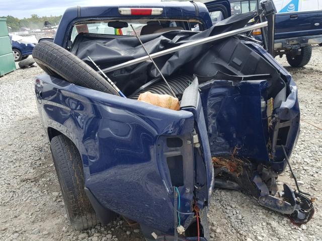 1GCDSCF94C8140318 - 2012 CHEVROLET COLORADO L BLUE photo 9