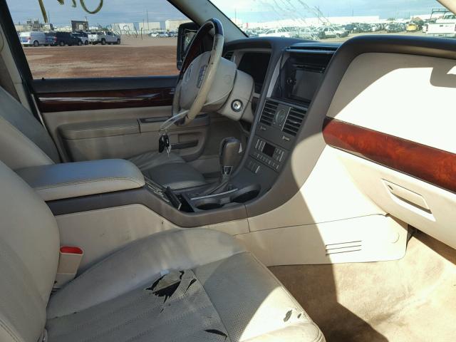 5LMEU68H24ZJ31674 - 2004 LINCOLN AVIATOR GOLD photo 5