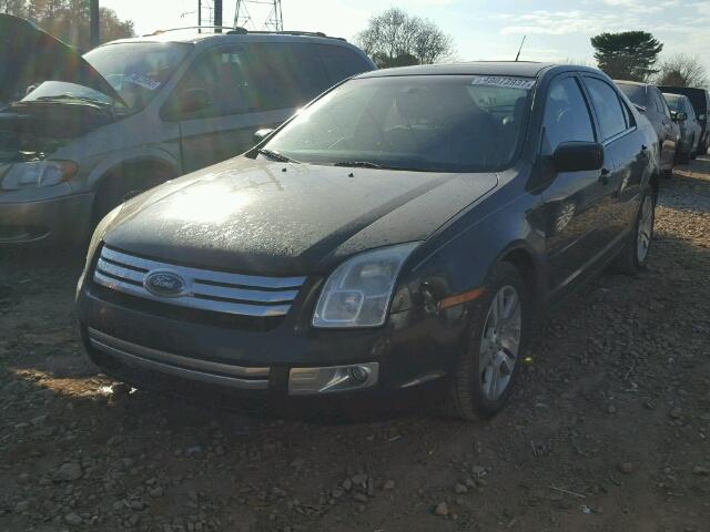 3FAHP08Z18R220766 - 2008 FORD FUSION SEL BLACK photo 2