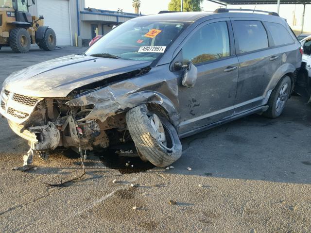 3C4PDCBG2CT187408 - 2012 DODGE JOURNEY SX GRAY photo 2