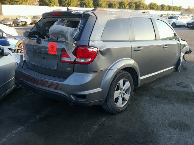 3C4PDCBG2CT187408 - 2012 DODGE JOURNEY SX GRAY photo 4