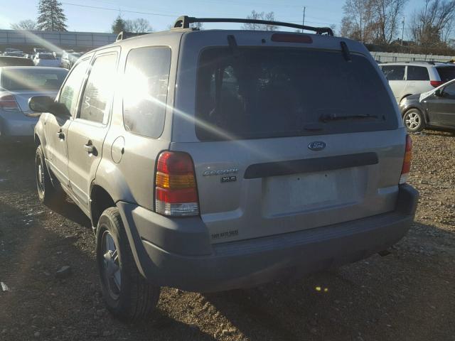 1FMYU02191KB01018 - 2001 FORD ESCAPE XLS BEIGE photo 3