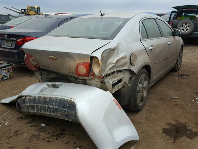 1G1ZD5EU9BF278151 - 2011 CHEVROLET MALIBU 2LT SILVER photo 4